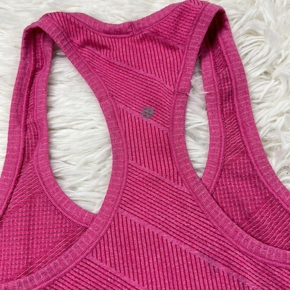 Lululemon Run: Swiftly Tech Racerback Heathered Jewelled Magenta - Picture 5 of 5